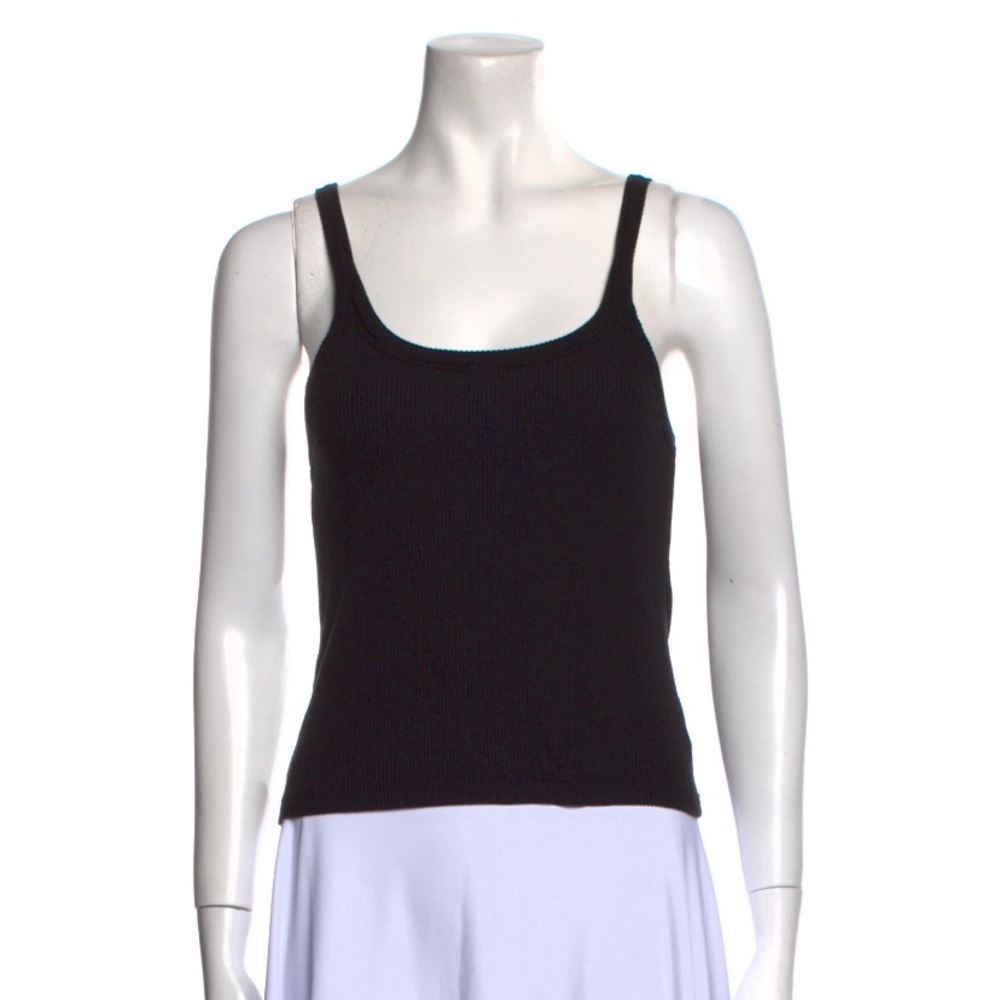 COPY - WSLY scoop neck tank top black (Wesley) | Size Medium
